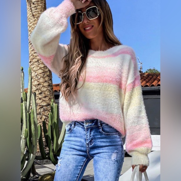 Tie Dye Mohair Sweater - Picture 3 of 6